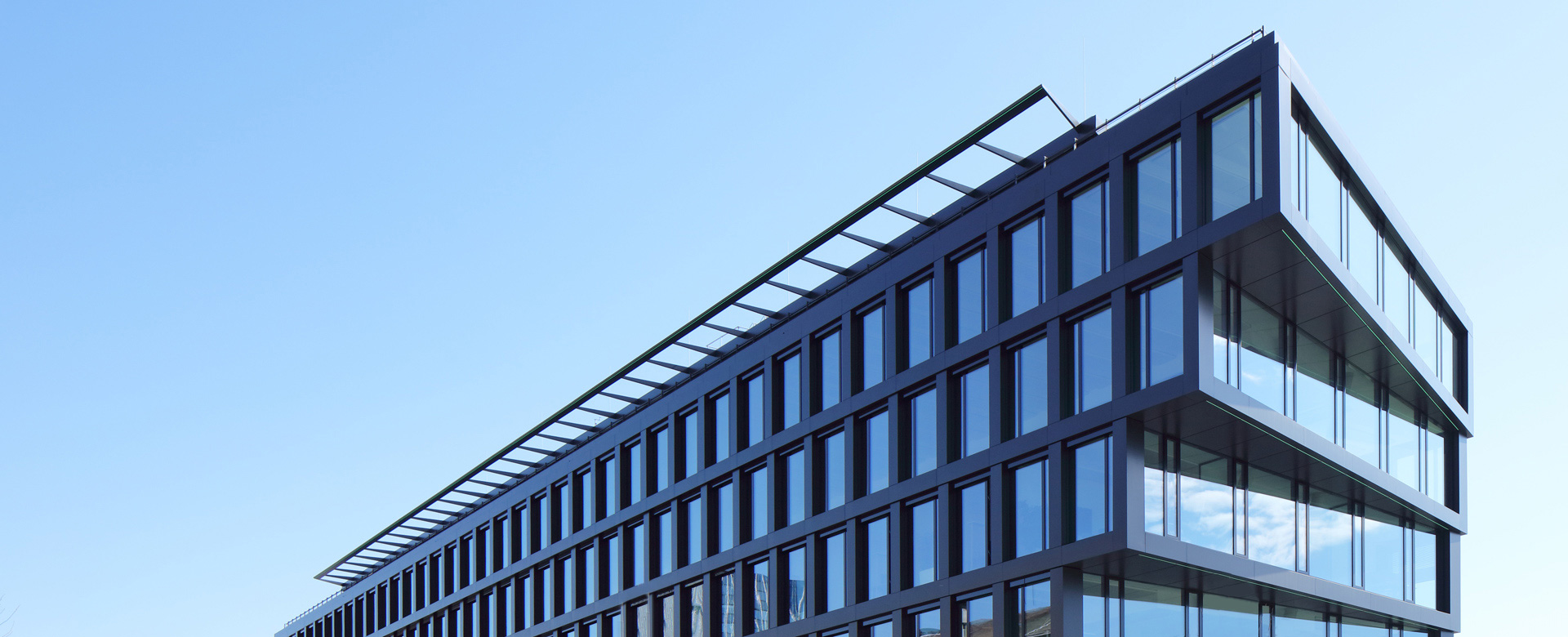 Fassadenansicht Mercator One Duisburg